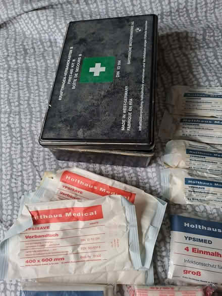 Photo of free First aid box with a selection of bandages (London Rd, HW HP11) #1