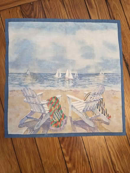 Photo of free Handprinted towels (2) (East Somerville) #1