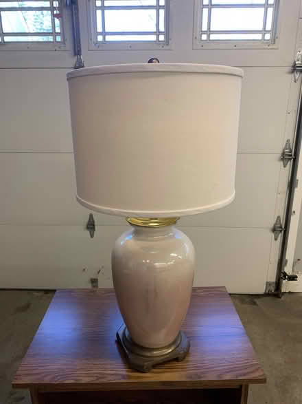 Photo of free Table lamp (Watkins Lake Rd and Dixie Hwy) #1