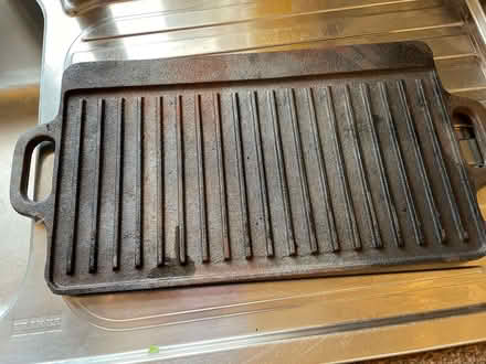 Photo of free Cast iron griddle (Cob Lane B29) #1