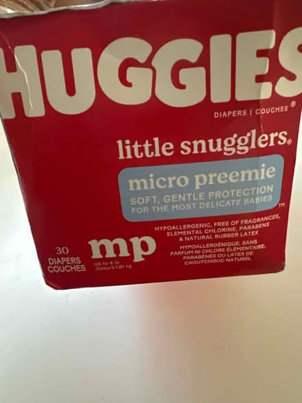 Photo of free Preemie diapers (Camden) #2