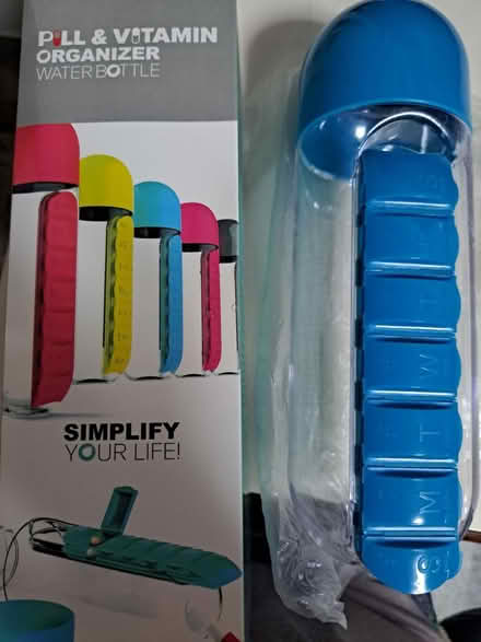 Photo of free Pill Organizer water bottle (East) #2