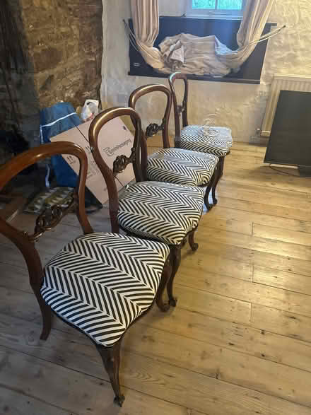 Photo of free antique table and chairs (Barnstaple) #2