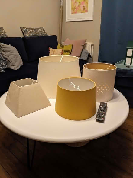 Photo of free 4 x Lampshades (Crawcrook NE40) #1