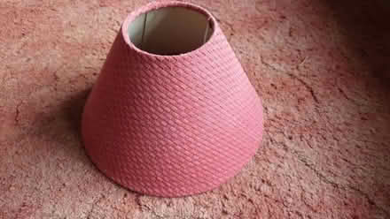 Photo of free small red lampshade (Garston, WD25) #1