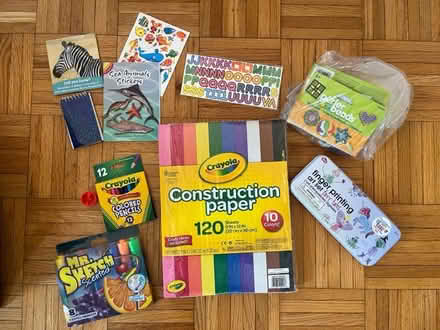 Photo of free Kids art & craft supplies, stickers (Cambridgeport) #1