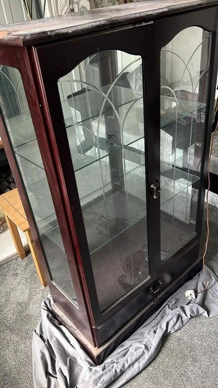 Photo of free glass cabinet (bradford BD5) #1