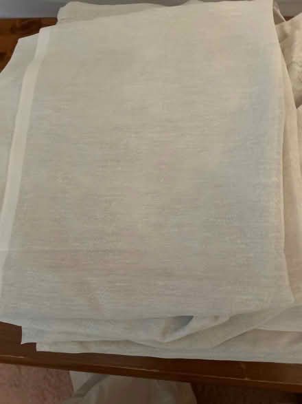 Photo of free 10 Voile Curtains Various Sizes (Carlton Colville NR33) #1