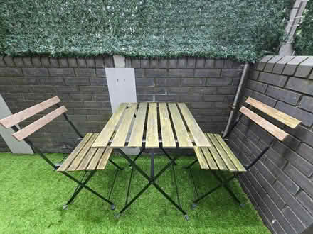 Photo of free Balcony / patio small table and chairs (Stepney E1) #2