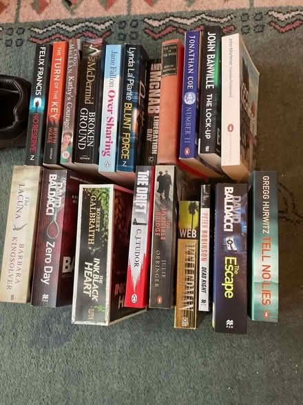 Photo of free 20 fiction books (Limbury LU3) #1