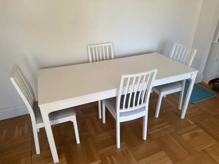 Photo of free Nice IKEA table and chairs (Hudson Heights) #2