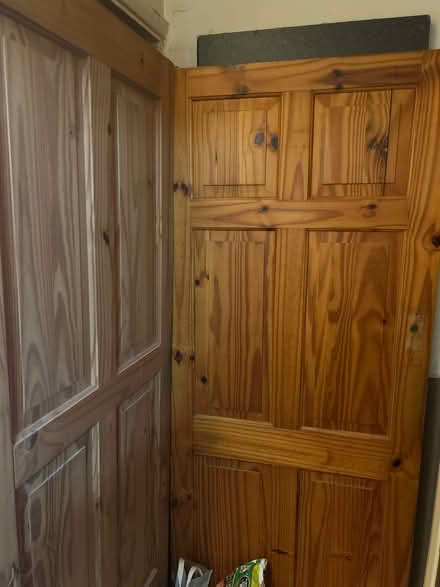 Photo of free Two solid wood 6ft doors (Cambridge CB4) #1