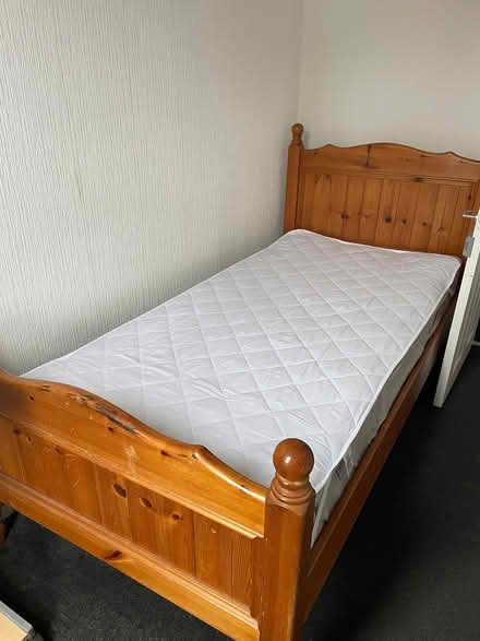 Photo of free Pine single bed (Wavertree Liverpool) #1