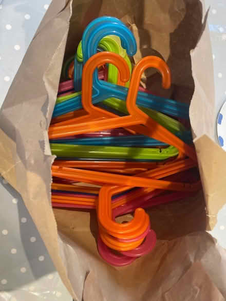 Photo of free Bag full of IKEA kids hangers (Mayford, Woking) #1