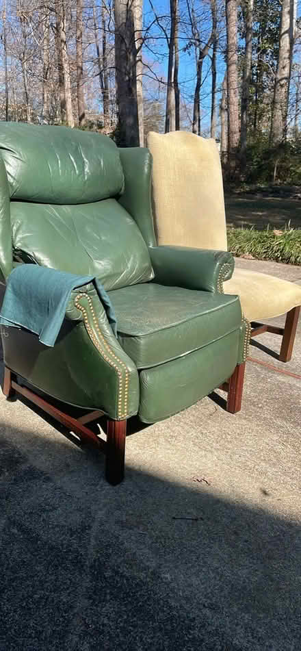 Photo of free Lane Leather wing chair&tan chair (N.buckhead/roswell rd/chastain) #4