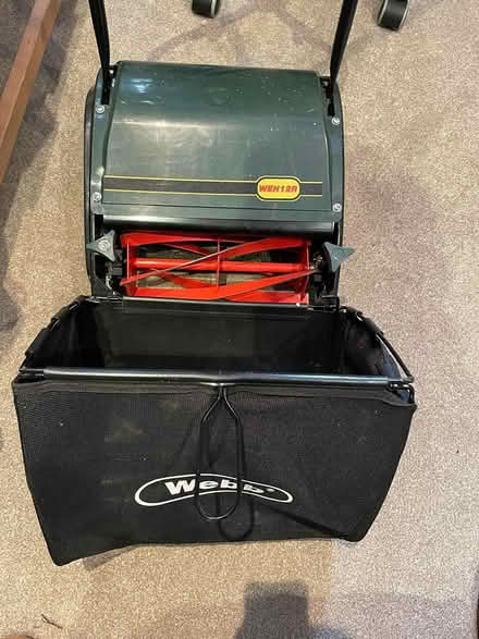 Photo of free push lawnmower 12 inch Webb (Holloway N7 6ES) #1