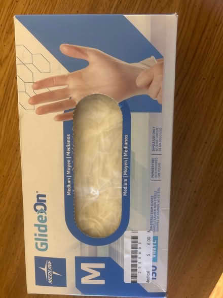 Photo of free One box of Non sterile exam gloves (Marley) #1