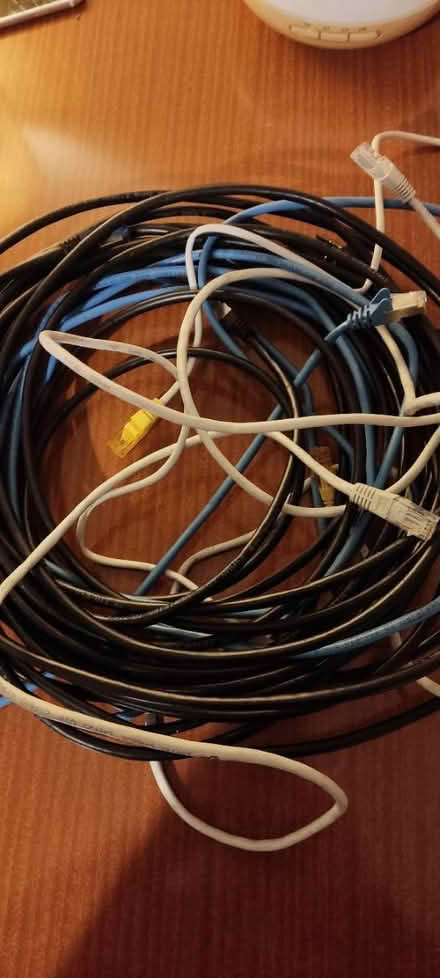 Photo of free Bundle of Ethernet Cables (Gazeley, CB8) #1