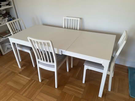 Photo of free Nice IKEA table and chairs (Hudson Heights) #1