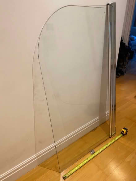 Photo of free Glass shower shield (E14, isle of Dogs) #2