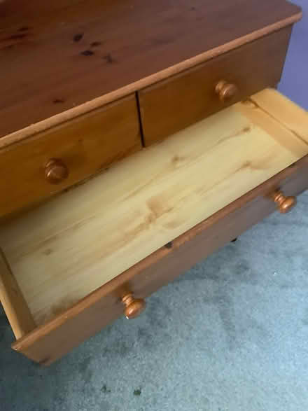 Photo of free Wooden chest of drawers (Trawsfynydd LL41) #4