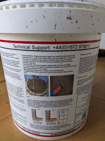 Photo of free Surplus Tanking Slurry Powder (Bramcote Hills NG9) #2