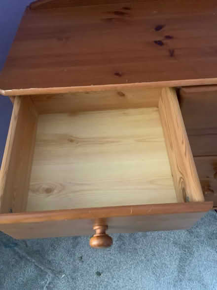 Photo of free Wooden chest of drawers (Trawsfynydd LL41) #2