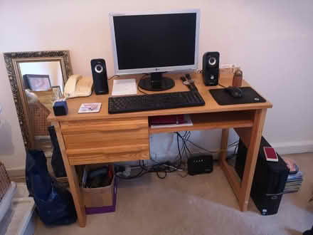 Photo of free Wooden desk (Joppa EH15) #1