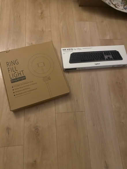 Photo of free Ring Light & Mac Wireless Keyboard (Logan Circle) #1