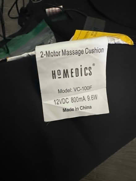 Photo of free Homemedics- message chair pad (Belmont) #2