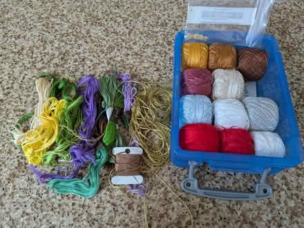 Photo of free Embroidery/Cross stitching threads (Madeley CW3) #1