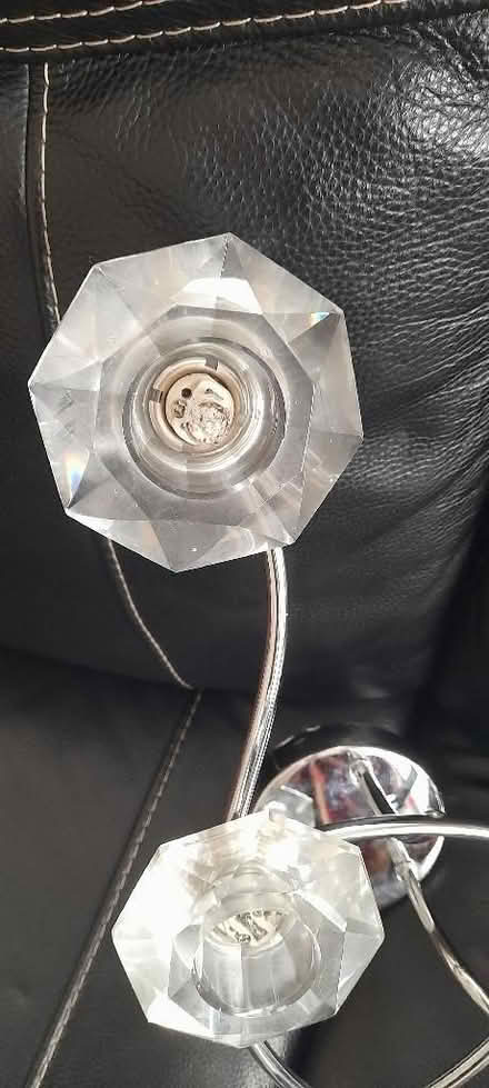 Photo of free Silver Maison three arm Ceiling light (Woodford IG5) #3