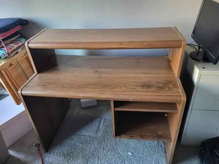 Photo of free Computer desk (Westmont, IL. 59th and Cass) #1