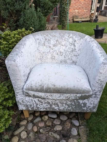 Photo of free Silver tub chair (Runcorn) #1