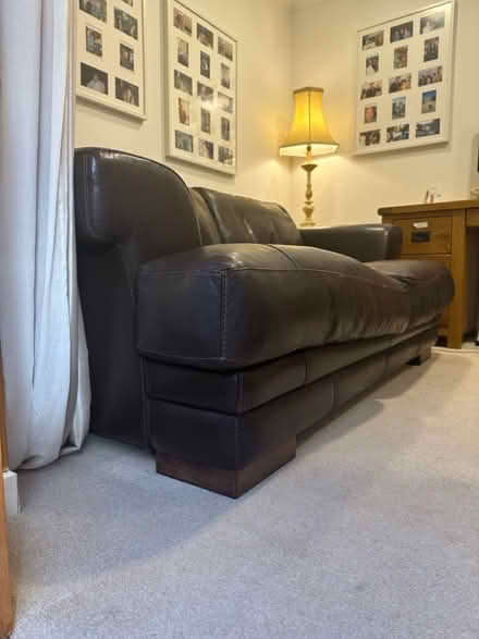 Photo of free Calf Leather & Feather sofa (Crieff PH7) #4