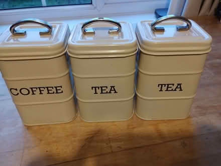 Photo of free Tea and coffee caddies (Boxmoor HP1) #1