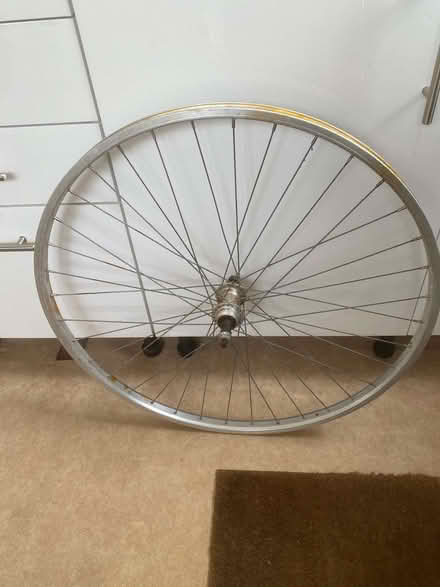 Photo of free New rear 21" alloy road bike wheel -MACH1 622x21 (Batheaston) #1