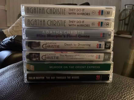 Photo of free 7 x Audio Books Cassette Tapes (Llandudno LL30) #1