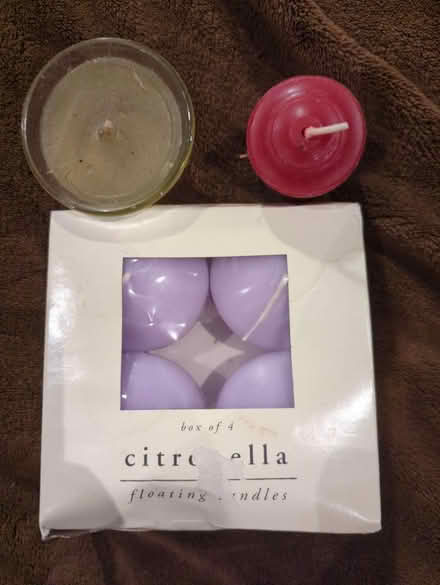 Photo of free 6 Candles (4 Citronella) (Ann Arbor, Central Campus) #1