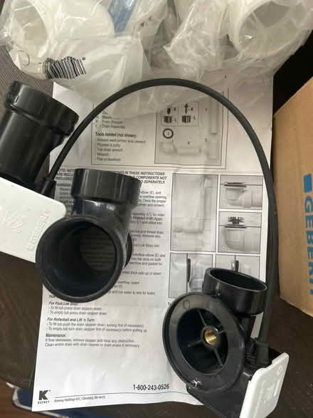 Photo of free Tub drain kit from Geberit (Walnut Creek) #3