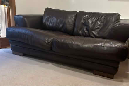 Photo of free Calf Leather & Feather sofa (Crieff PH7) #1