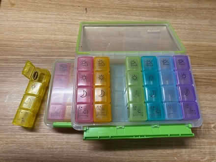 Photo of free 2 weekly pill organisers (Whiteshill GL6) #1