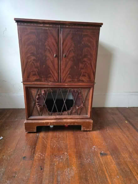 Photo of free Vintage GE television cabinet (Winchester) #1