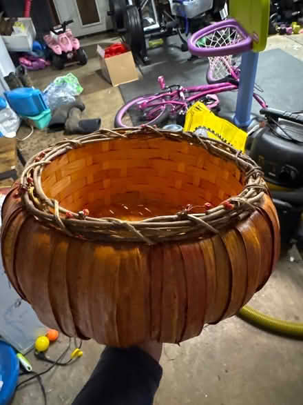 Photo of free Decorative pumpkin basket (White city) #1