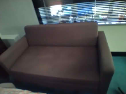 Photo of free Black double sofa bed (Brighouse HD6) #1