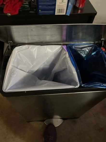 Photo of free Double bin trash can (Reston, Va) #2