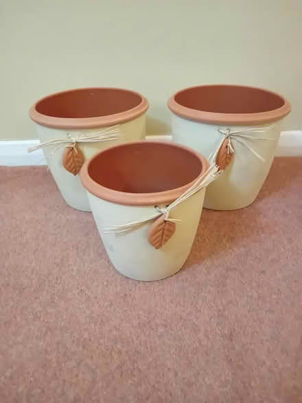 Photo of free Set of 3 pots (Hatfield Peverel CM3) #1