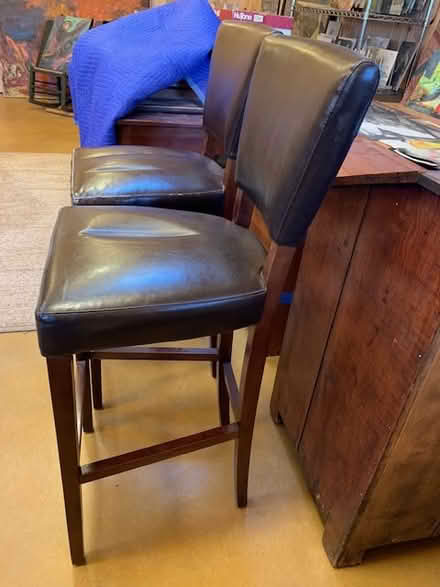 Photo of free Counter Height Chairs x2 (Deerfield) #2