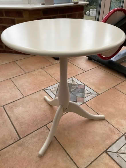 Photo of free Cream side table (North Fambridge CM3) #1