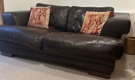 Photo of free Calf Leather & Feather sofa (Crieff PH7) #2